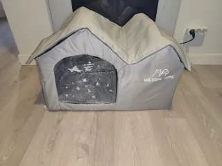 Casa para gatos calefactable