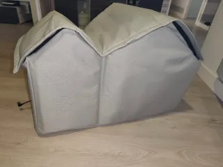 Casa para gatos calefactable