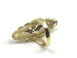 anillo oro 18k con piedra con circonita t. 19 (18,79 mm)