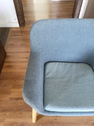 Butaca VEDBO tela y madera Muy buen estado.