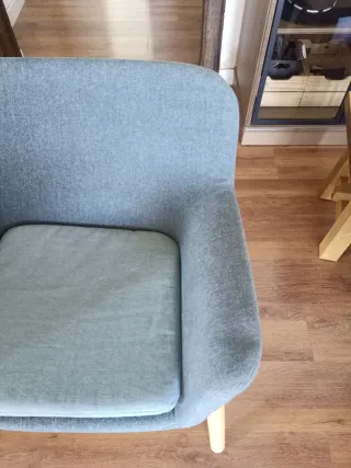 Butaca VEDBO tela y madera Muy buen estado.