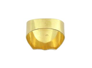 sello oro 18k con piedra t. 29 (21,97 mm)