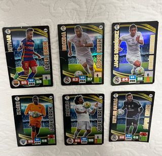 Super Cracks Adrenalyn Madrid, Barcelona y Málaga