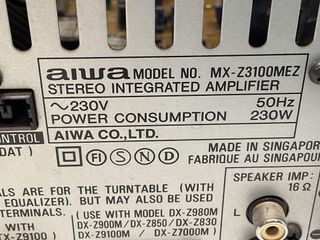 amplificador hifi aiwa mx-z3100mez