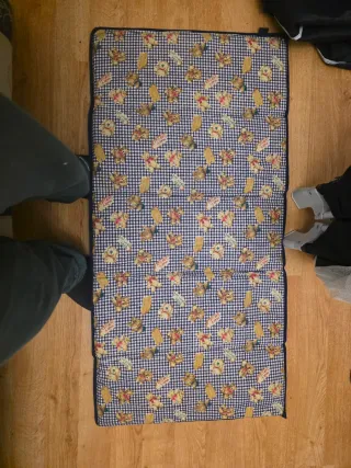 Linda cuna de viaje con ositos