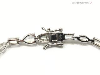 pulsera plata 925mm con piedra con circonita