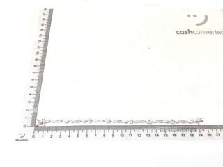 pulsera plata 925mm con piedra con circonita