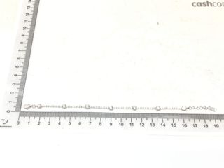 pulsera plata 925mm con piedra con circonita