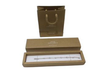 pulsera plata 925mm con piedra con circonita