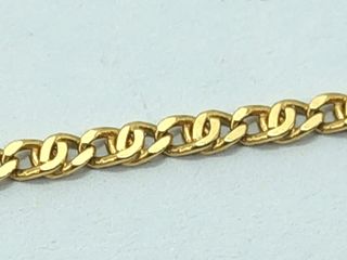 cadena oro 18k 27cm