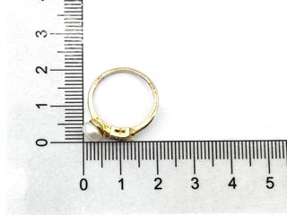 sortija plata 925mm con piedra con circonita