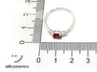 anillo plata 925mm con piedra con circonita