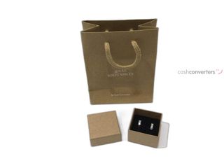 argollas plata 925mm con piedra con circonita