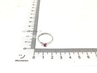 anillo plata 925mm con piedra con circonita