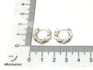 argollas plata 925mm