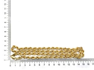 cadena oro 18k 31cm