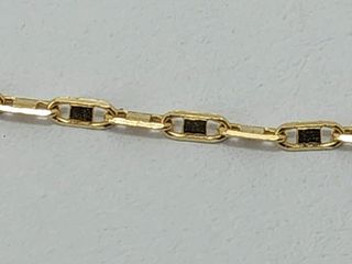cadena oro 18k 22cm