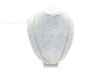 cadena oro 18k 27cm
