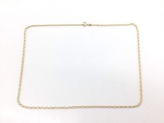 cadena oro 18k 27cm