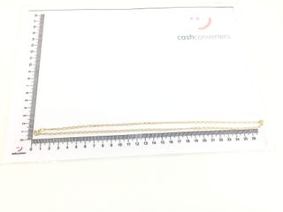 cadena oro 18k 27cm