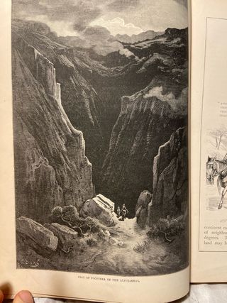 Antiguo libro 1860? .Numerosos dibujos .