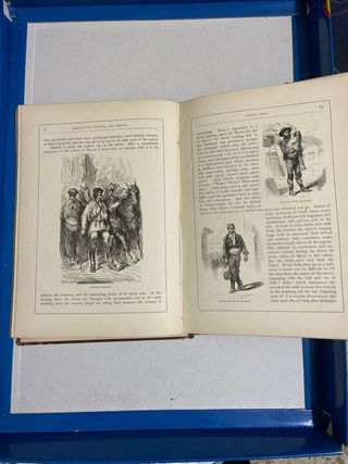 Antiguo libro 1860? .Numerosos dibujos .