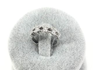 sortija oro 18k con piedra con diamante