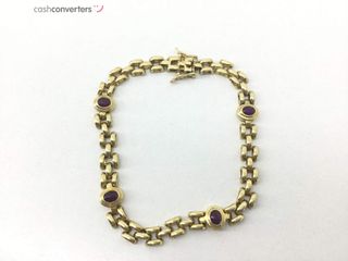 pulsera oro 18k con piedra