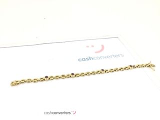 pulsera oro 18k con piedra