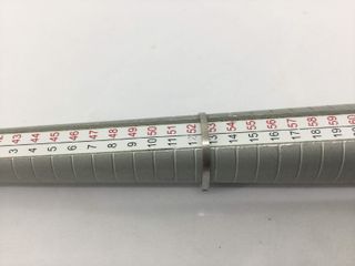 sortija oro 14k con piedra con diamante