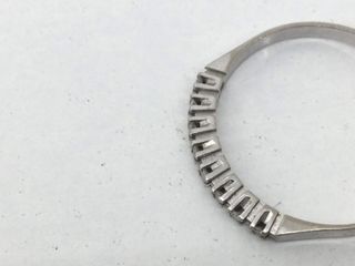 sortija oro 14k con piedra con diamante