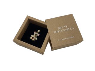 colgante oro 18k con piedra