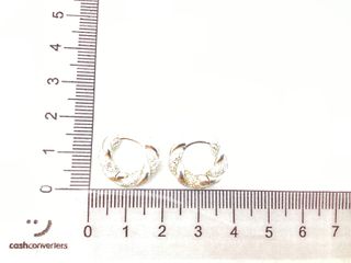 argollas plata 925mm