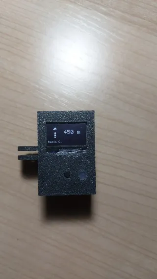 Navegador GPS moto minimalista