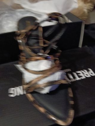 Sandália Animal Print PrettyLittleThing