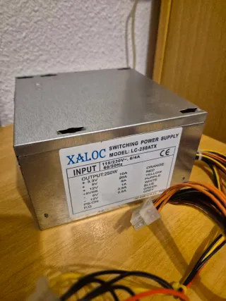 Fuente Alimentación PC XALOC LC-250ATX 250W