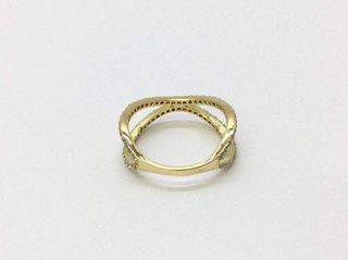 anillo oro 18k con piedra con circonita t. 12 (16,56 mm)
