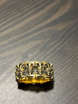 Anillo de oro único "Joker".