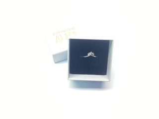 anillo plata 925mm con piedra con circonita