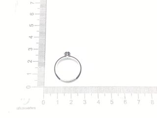 anillo plata 925mm con piedra con circonita