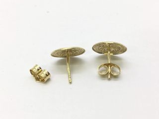 pendientes oro 18k con circonita