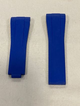 Correa Rubber B Suiza Azul para Rolex Submariner