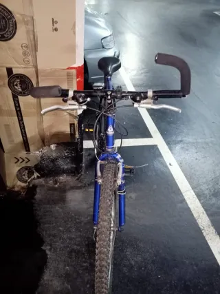 Bicicleta Azul Trekking