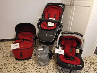 Concord Neo Carro Bebé + Silla Coche + Capazo
