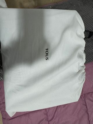 Bolso Tous Grande Negro Gris Nuevo