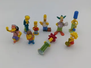 Lote Figuras Los Simpson Kinder