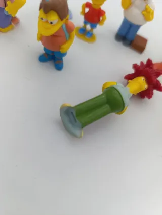 Lote Figuras Los Simpson Kinder
