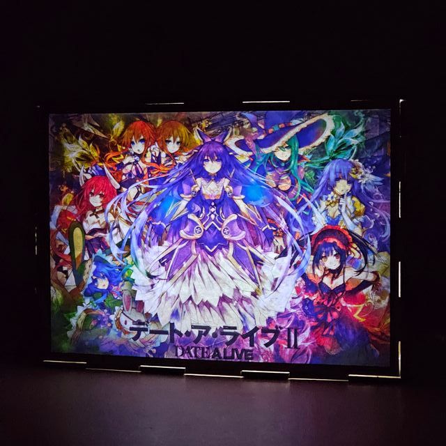 Lámpara LED Date A Live Doble Imagen