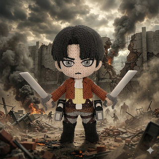 Figura Levi Ackerman Tejida Crochet