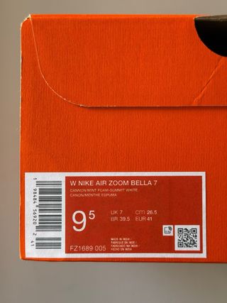 Nike Air Zoom Bella 7 Cannon Mint Foam